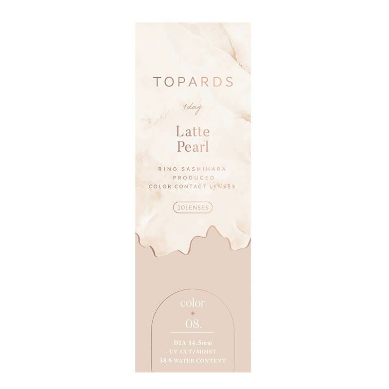 トパーズ ワンデー(TOPARDS 1DAY）10枚入[ラテパール] 