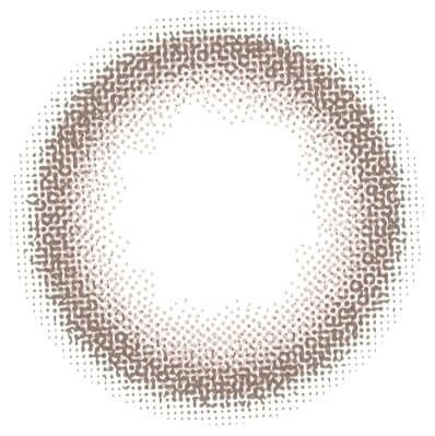 ピーチブラウン-レンズ画像