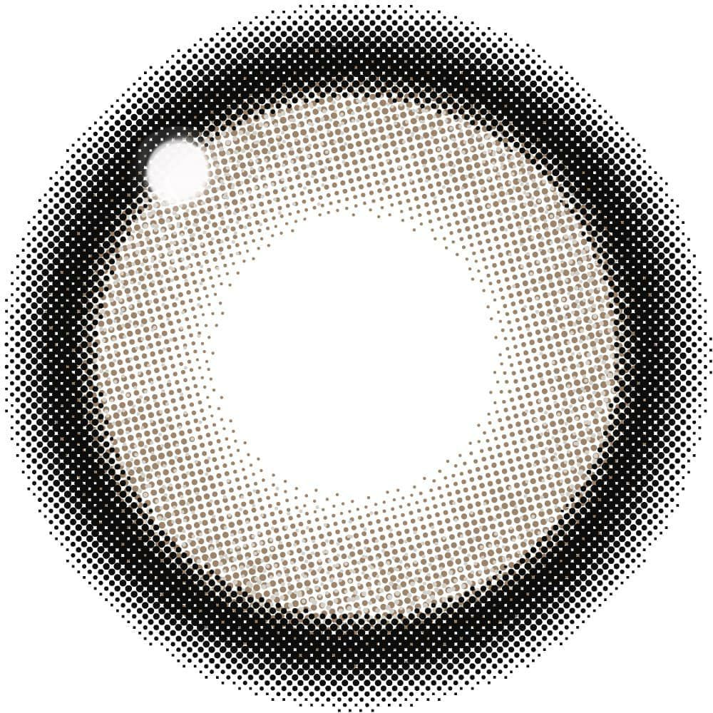 ラメベージュ-レンズ画像-シークレットキャンディーマジックワンデー