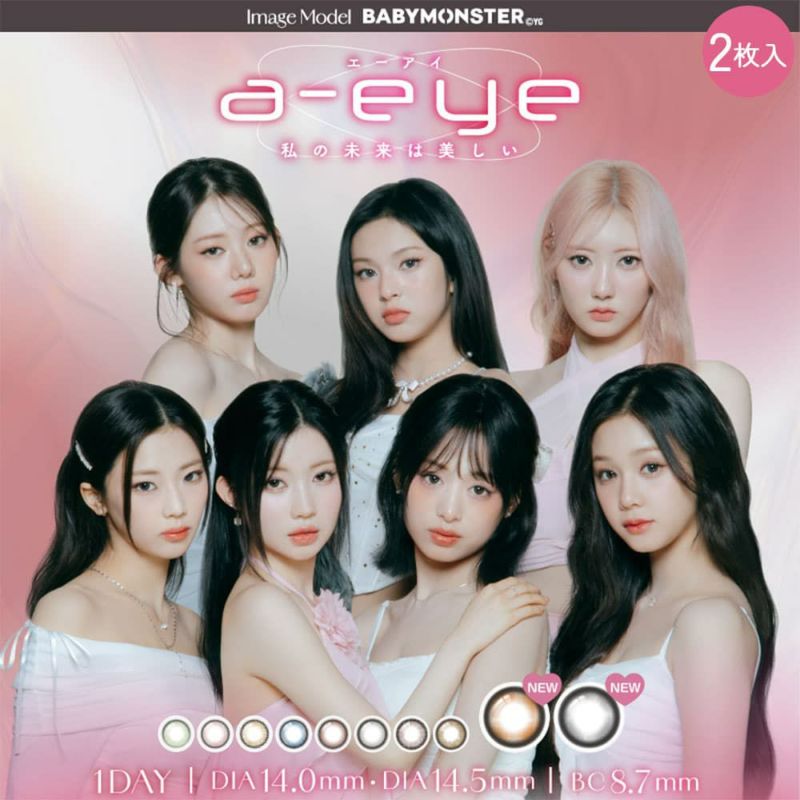 ワンデーリフレアエーアイ(1-DAY Refrear a-eye)2枚入 