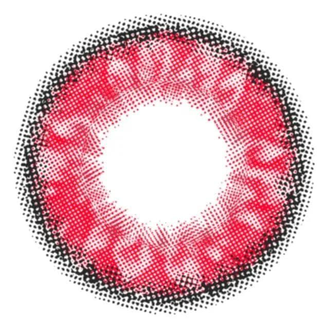 マダーレッド-レンズ画像-トロンプルイユワンデー(Trompe-l'oel)10枚入 -コスプレカラコン-高発色カラコン-コスプレレンズ