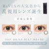 【CYL-0.75/AXIS90°】レヴィア トーリック ワンデー カラー(ReVIA TORIC 1day COLOR）10枚入 