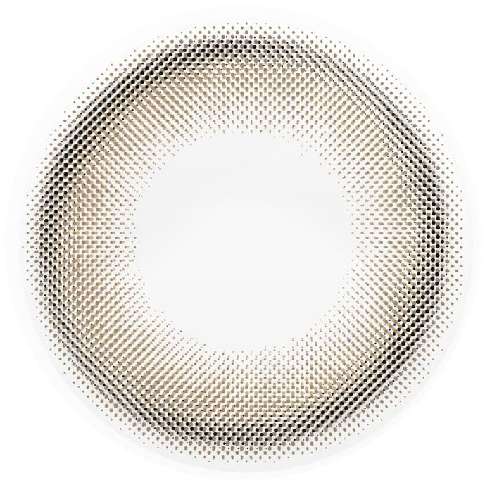 月絃ベージュ-レンズ画像