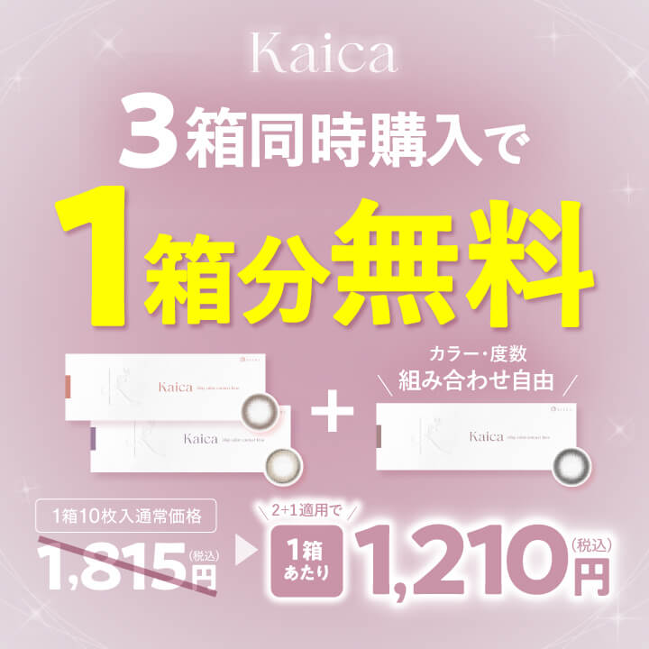 カイカ(Kaica)10枚入[優月ブラック] 