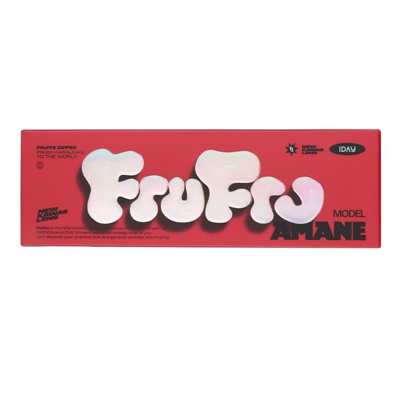 ★FRUITS ZIPPER★フルフル (FruFru)10枚入[AMANE BROWN] 