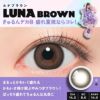 ★FRUITS ZIPPER★フルフル (FruFru)10枚入[LUNA　BROWN] 