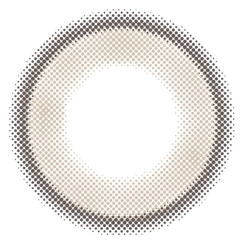  エルージュ2ウィーク (eRouge 2week) 6枚入[ティアーラテ]レンズ画像 