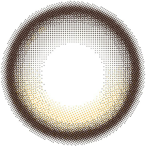 リアリア (RIARIA 1day) 10枚入 米澤りあプロデュースカラコンリアリーブラウンレンズ画像