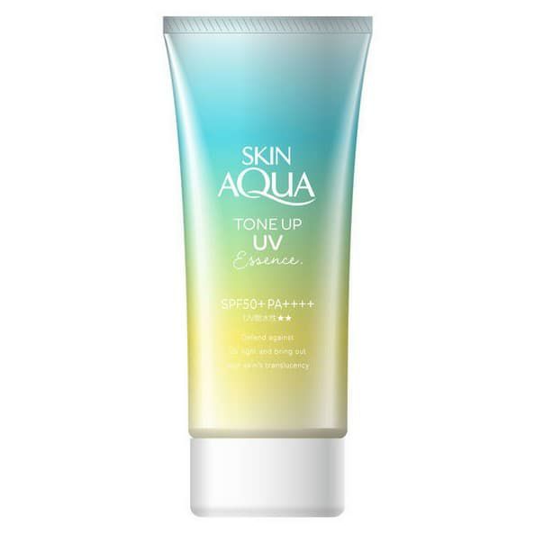 【ロート】スキンアクア トーンアップUVエッセンス ミントグリーン（日焼け止め）SPF50+／PA++++ 80g 