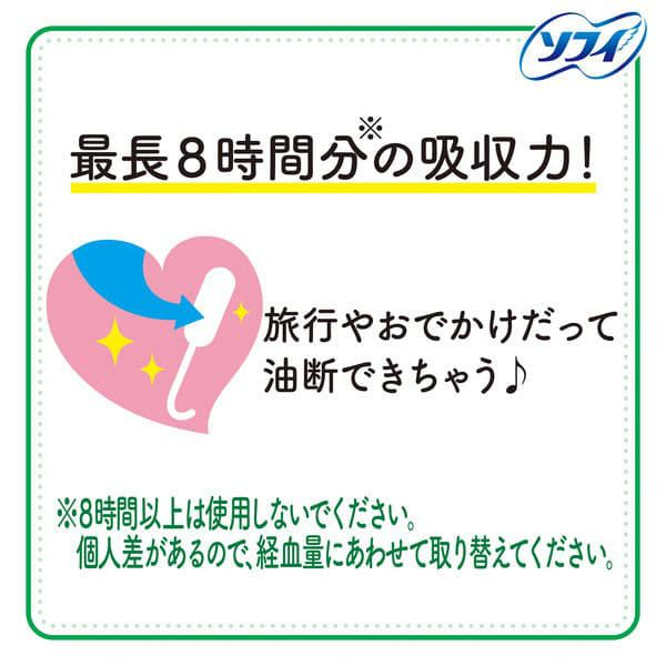 ソフィ コンパクトタンポン スーパー (多い日用) 8個 