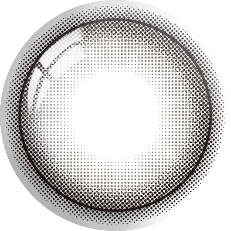 クラッシュグレー-リルムーン 0.03ゼロワンデー (LILMOON 0.03 ZERO1day) 10枚入 レンズ画像
