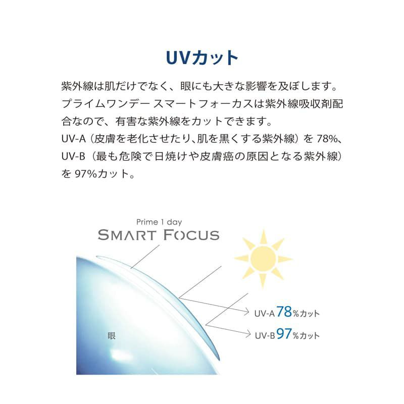 【遠近両用】★お試し★プライムワンデー スマートフォーカス(Prime1day SMART FOCUS) 5枚入 
