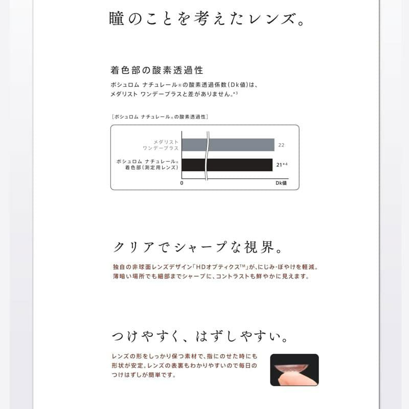 ボシュロム ナチュレール (NATURELLE) 30枚入[ピュアブラック]