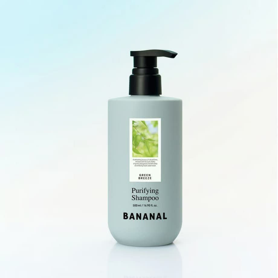 【バナナル(BANANAL)】ピュリファイング シャンプー(Purifying Shampoo Green breeze) 500ml 