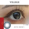メイリ―ネイビーレポ-ヴィレジェ (VILLEGE) 10枚入-ワンホン-ワンデーカラコン