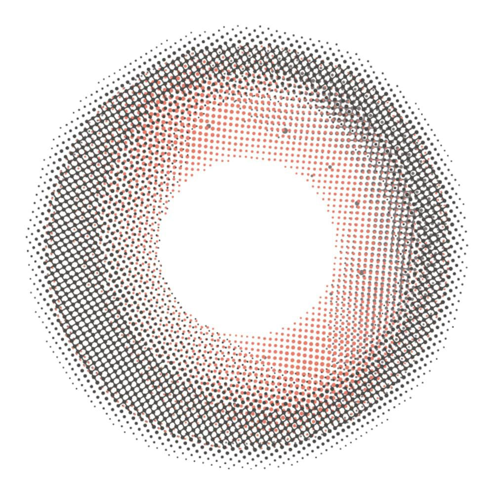 モウタンブラウンレンズ画像-ヴィレジェ (VILLEGE) 10枚入-ワンホン-ワンデーカラコン