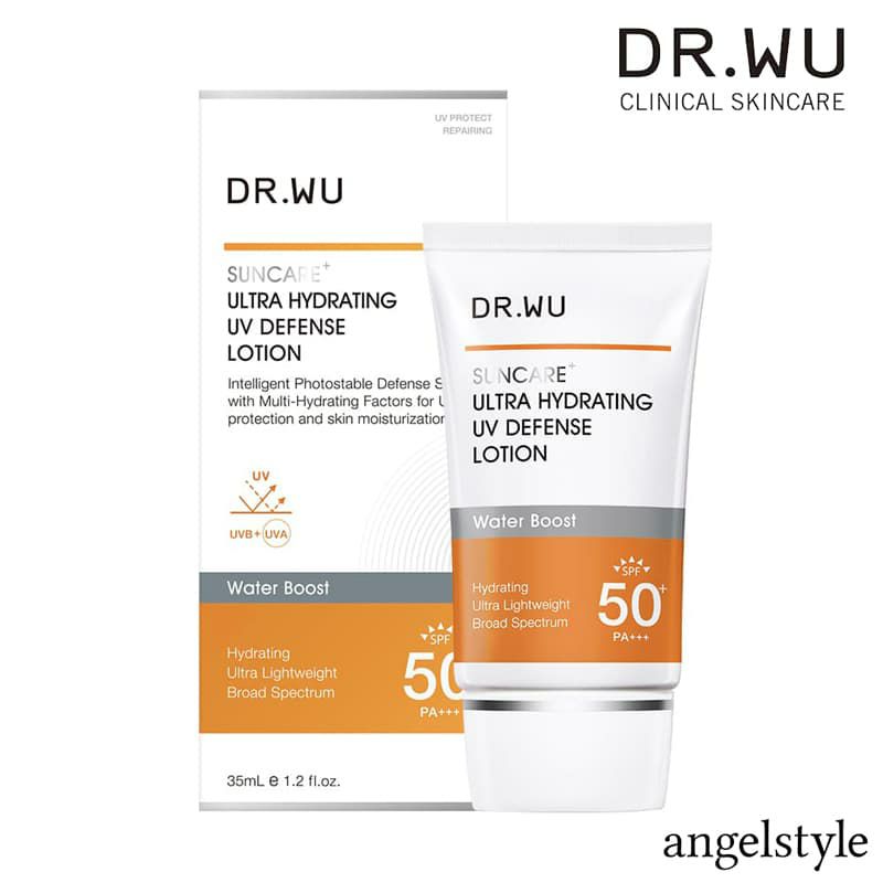 日焼け止め-サンスクリーン-ドクターウー-drwu-【DR.WU(ドクター・ウー)】ウルトラハイドレーティングUVディフェンスローション 35ml 