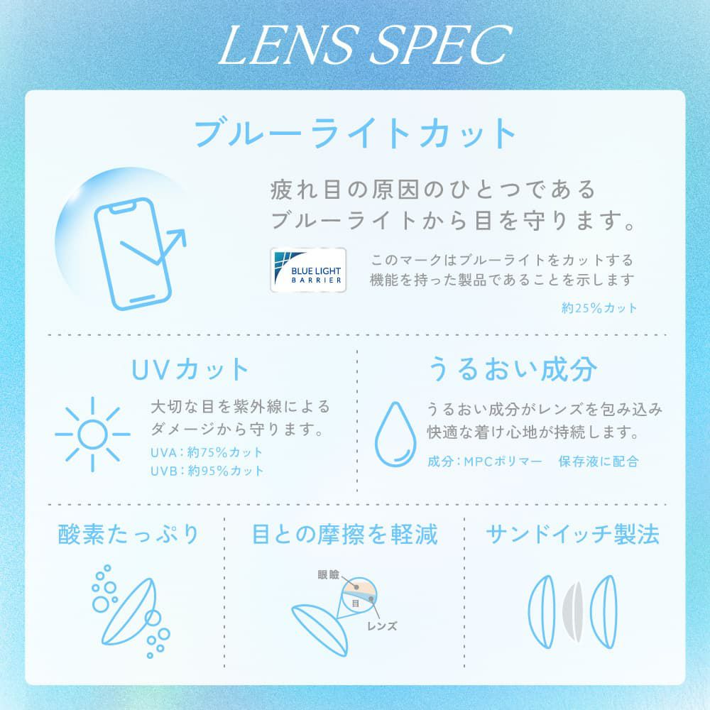 キャンディーマジック トーリック ワンデー(candy magic TORIC) 10枚入-乱視 