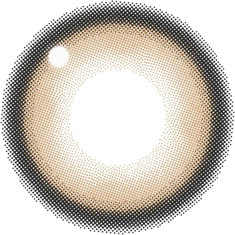 メロブラウン-レンズ画像-キャンディーマジックトーリックワンデー(candy magic TORIC)10枚入