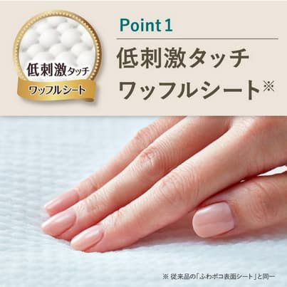 ロリエ しあわせ素肌 特に多い夜用　羽つきナプキン (35cm×8枚入)