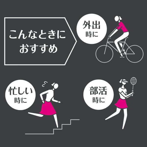 ソフィ SPORTSズレに強い 特に多い昼用 羽なし (26cm×24枚) 