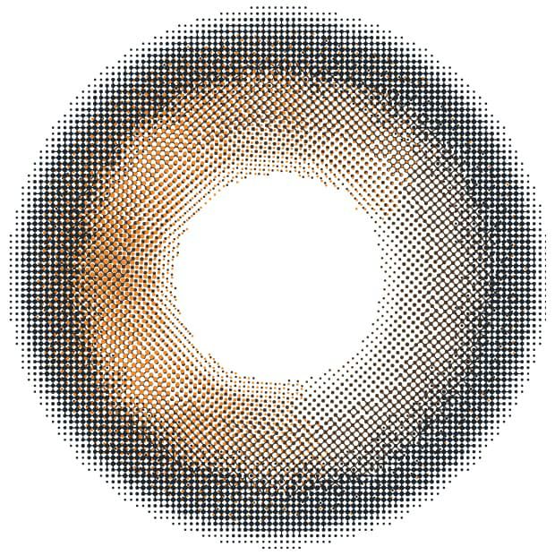 ★回らない水光カラコン★シークレットキャンディーマジックワンデー 20枚入[バターブラウン] 