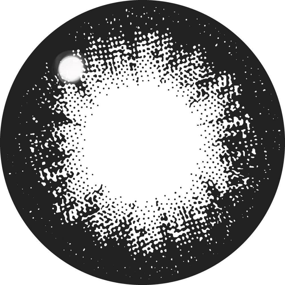 NO5ブラック-レンズ画像-【CYL-0.75/AXIS180°】シークレットキャンディーマジックトーリック 10枚入 