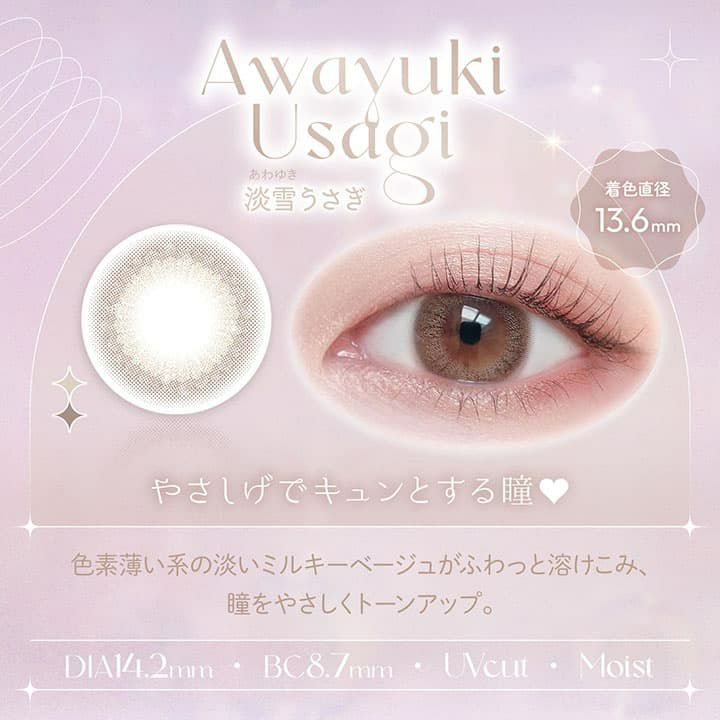 ビュームワンデー(Viewm 1day) 10枚入[淡雪うさぎ]