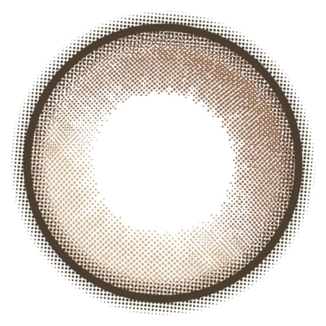 ユース (LENSME YOUS) 2枚入[ティアリングブラウン] -韓国カラコン-韓国レンズミー-マンスリー