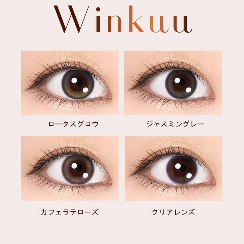  ウィンクゥー（Winkuu）10枚入-柏木由紀-ゆきりん-ワンデー-カラコン