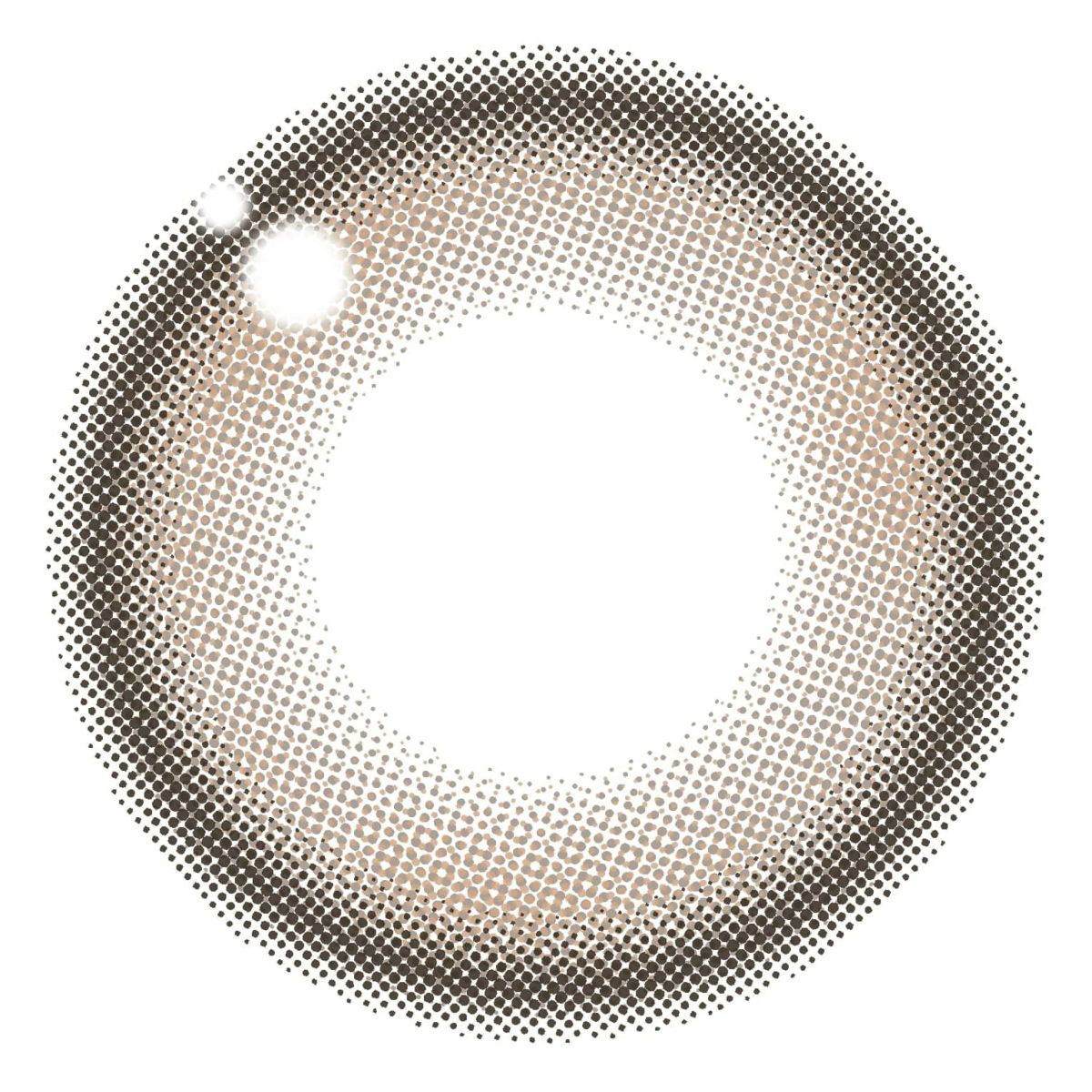 カフェラテローズ-レンズ画像- ウィンクゥー（Winkuu）10枚入-柏木由紀-ゆきりん-ワンデー-カラコン