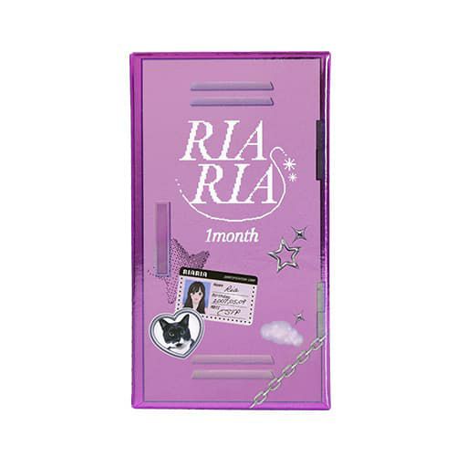  リアリア ワンマンス(RIARIA 1month) 2枚入[アリアグレー] -米澤りあ-マンスリーカラコン-1ヶ月カラコン