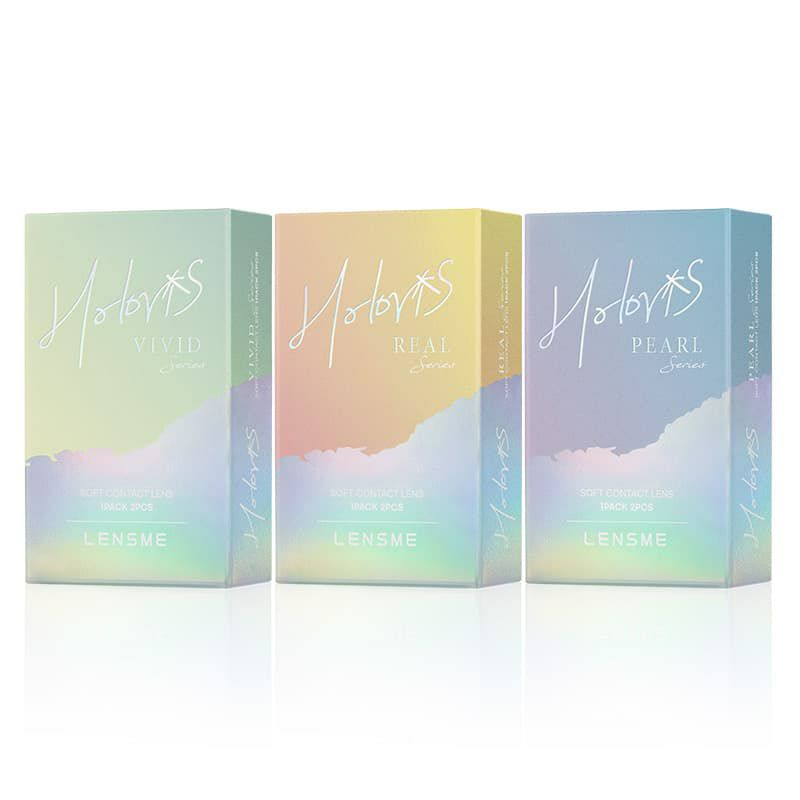 HOLORIS BY LENSME(ホロリス by レンズミー) 2枚入-韓国カラコンレンズミー-マンスリーカラコン-1ヶ月カラコン